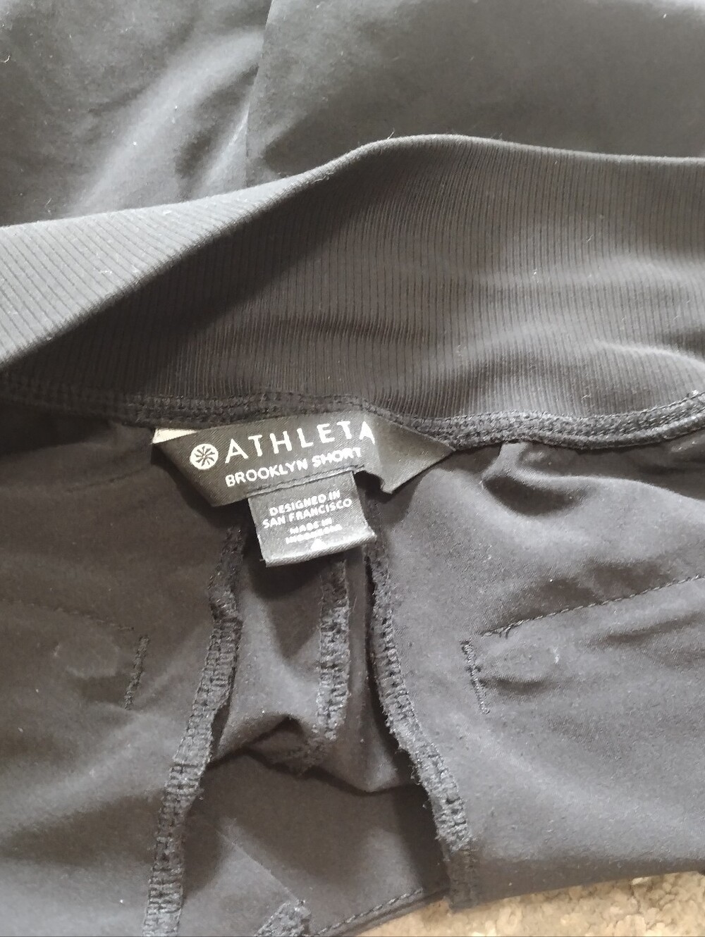 Athleta Black Brooklyn Shorts - Picture 4 of 4